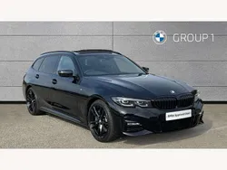 Black Used 2021 BMW 320e M Sport Estate | £29,950 (Expensive)