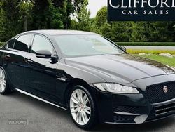 Black Used 2016 Jaguar XF R-Sport Sedan | £9,995 (Expensive)