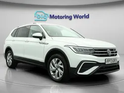 White Used 2023 VW Tiguan Allspace S SUV | £25,600 (Fair price)