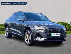 Grey Used 2022 Audi e-tron Business SUV | £36,920