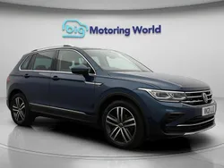 Blue Used 2021 VW Tiguan Elegance SUV | £24,000 (Fair price)