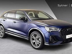 Blue Used 2025 Audi Q3 Black Edition SUV | £36,750 (Fair price)
