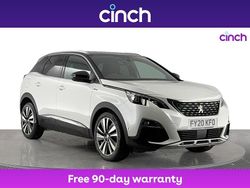 White Used 2020 Peugeot 3008 Premium Hatchback | £15,099 (Fair price)