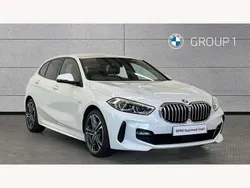 White Used 2023 BMW 118 M Sport Hatchback | £20,990 (Fair price)