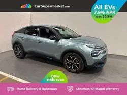 Blue Used 2022 Citroën e-C4 Shine Hatchback | £12,197 (Fair price)
