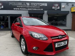 Red Used 2014 Ford Focus Zetec Hatchback | £3,795 (A bit pricey)
