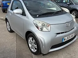 Silver Used 2009 Toyota iQ Hatchback | £2,495 (A bit pricey)