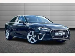Mythos black Used 2022 Audi A4 S-Line Sedan | £23,095 (Good price)