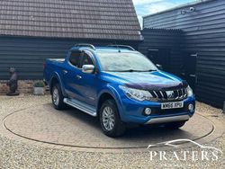 Blue Used 2017 Mitsubishi L200 Warrior Pickup | £8,750 (A bit pricey)
