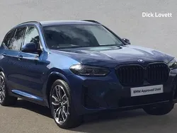 Blue Used 2022 BMW X3 M Sport SUV | £35,995 (A bit pricey)
