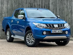 Blue Used 2017 Mitsubishi L200 Pickup | £14,500 (A bit pricey)