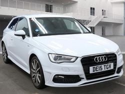 White Used 2015 Audi A3 S-Line Hatchback | £8,694 (Fair price)