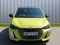 Yellow Used 2024 Peugeot e-208 GT Hatchback | £19,469 (Fair price)