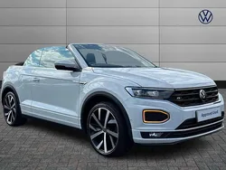 White Used 2021 VW T-Roc Cabriolet R-line Cabriolet | £20,250 (Fair price)