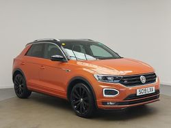 Orange Used 2019 VW T-Roc R-line SUV | £14,998 (Fair price)