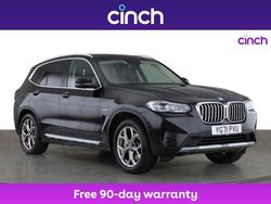 Black Used 2021 BMW X3 xLine SUV | £27,499 (Fair price)