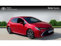Red Used 2019 Toyota Corolla Hatchback | £14,651 (A bit pricey)