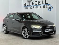 Grey Used 2018 Audi A3 Sportback S-Line Hatchback | £10,995 (Fair price)