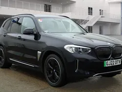 Black Used 2022 BMW iX3 Shadowline SUV | £28,100 (Fair price)