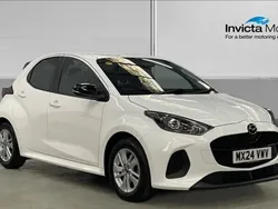 White Used 2024 Mazda 2 Center-Line Hatchback | £17,500 (Fair price)