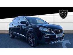 Black Used 2019 Peugeot 3008 Allure SUV | £10,295 (Fair price)