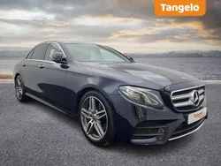 Blue Used 2018 Mercedes E200 AMG line Sedan | £16,245 (A bit pricey)