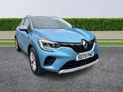 Blue/grey Used 2020 Renault Captur Iconic SUV | £12,499 (Fair price)