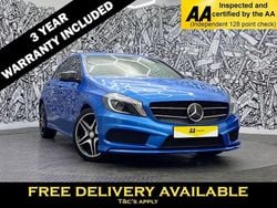 Blue Used 2015 Mercedes A180 AMG Hatchback | £10,595 (Fair price)