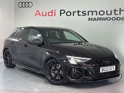 Black Used 2022 Audi RS3 Black Edition Hatchback | £48,690 (A bit pricey)