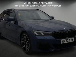 Phytonic blue Used 2022 BMW 520 M Sport Estate | £28,000 (Fair price)