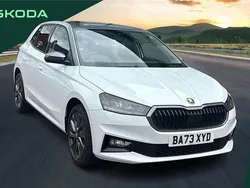 White Used 2023 Skoda Fabia Colour Edition Hatchback | £15,695 (Fair price)
