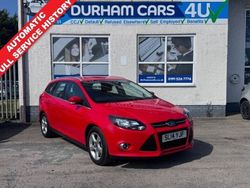 Red Used 2014 Ford Focus Zetec Estate | £6,999 (A bit pricey)