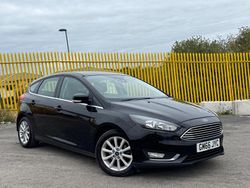 Black Used 2017 Ford Focus Titanium Hatchback | £5,490 (Fair price)