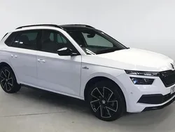 White Used 2020 Skoda Kamiq Monte Carlo SUV | £15,998 (Fair price)