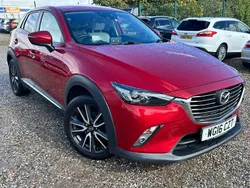Red Used 2016 Mazda CX-3 Inclusive SUV | £9,995 (Fair price)