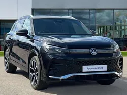 Deep black pearl Used 2024 VW Tiguan R-line SUV | £36,198 (Expensive)