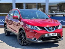 Red Used 2017 Nissan Qashqai S SUV | £9,295 (Fair price)