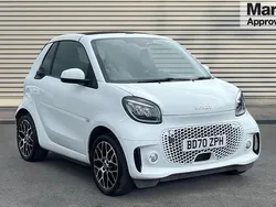 White Used 2020 Smart ForTwo Electric Drive Prime Exclusive Cabriolet | £12,130 (A bit pricey)