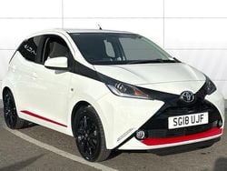 White Used 2018 Toyota Aygo x-press Hatchback | £9,095 (Fair price)