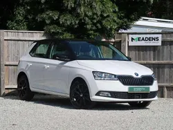 Candy white black magic pearl effect Used 2021 Skoda Fabia SE Hatchback | £12,695 (Fair price)
