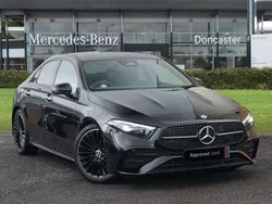 Black Used 2025 Mercedes A180 AMG Line Premium Plus Sedan | £30,995 (Expensive)