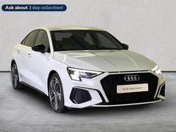 White Used 2022 Audi A3 Comfort Sedan | £24,743 (A bit pricey)