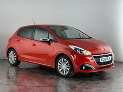 Orange Used 2018 Peugeot 208 Signature Sky Hatchback | £8,450 (Fair price)