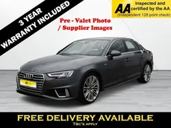 Grey Used 2019 Audi A4 S-Line Sedan | £18,895 (Fair price)