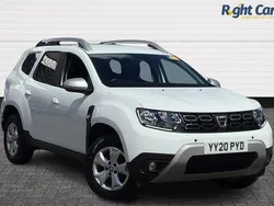 White Used 2020 Dacia Duster Comfort SUV | £8,999 (Fair price)