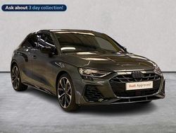 Grey Used 2025 Audi S3 Sportback Black Edition Hatchback | £41,312