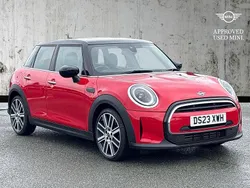 Red Used 2023 Mini Cooper Exclusive Hatchback | £20,492 (Fair price)