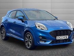 Desert island blue Used 2022 Ford Puma ST-Line Hatchback | £17,995 (Good price)