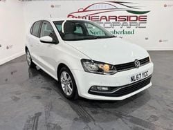 White Used 2017 VW Polo Edition Hatchback | £8,599 (Fair price)