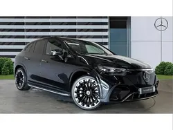 Black Used 2025 Mercedes EQE350 AMG line Sedan | £61,990 (A bit pricey)